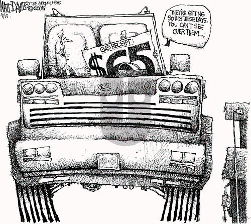 Matt Davies on Thursday April 14, 2005 Comic Strip