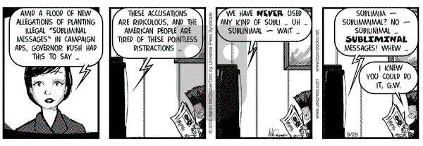 The Boondocks on Friday September 29, 2000 Comic Strip