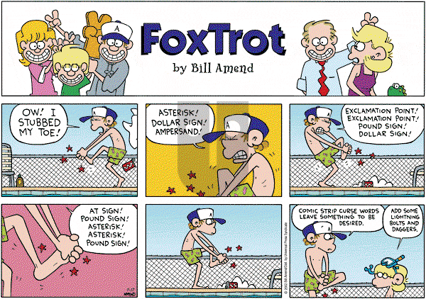 FoxTrot on Sunday July 17, 2005 Comic Strip