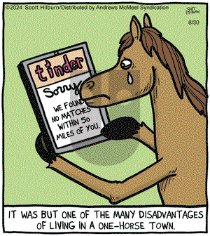 The Argyle Sweater - Friday August 30, 2024 Comic Strip