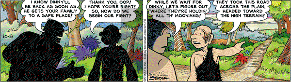 Alley Oop on Thursday October 8, 2015 Comic Strip