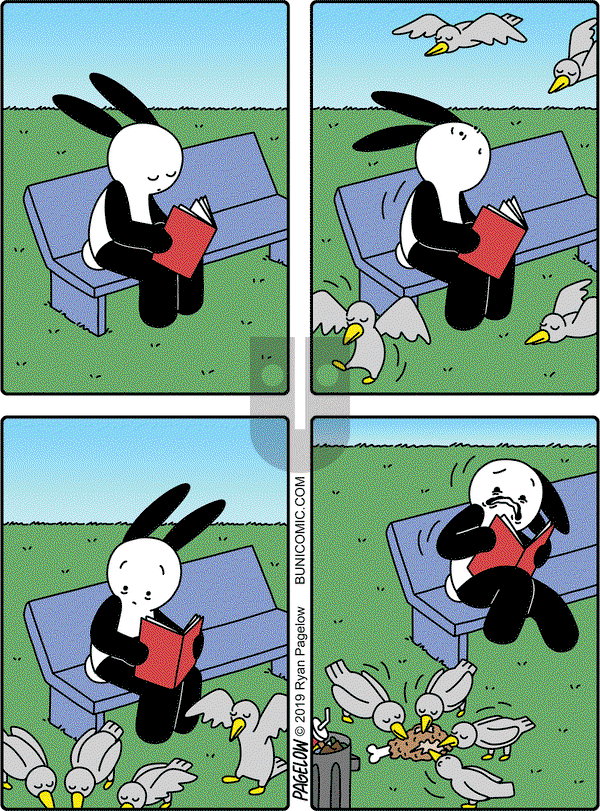 Buni on Wednesday April 3, 2019 Comic Strip