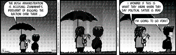 The Boondocks on Wednesday October 28, 2009 Comic Strip