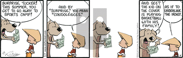 DeFlocked on Monday July 7, 2014 Comic Strip