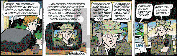Doonesbury on Monday March 10, 2025 Comic Strip