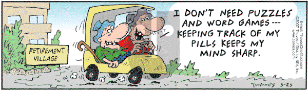 Frank and Ernest - Friday May 25, 2007 Comic Strip