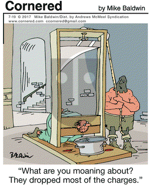 Cornered on Wednesday July 19, 2017 Comic Strip