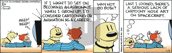Red and Rover on Saturday November 3, 2018 Comic Strip