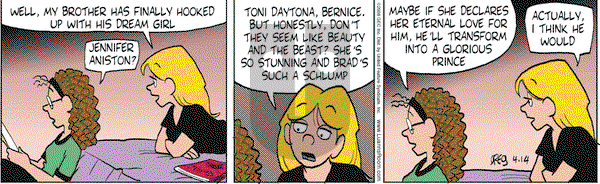 Luann on Monday April 14, 2008 Comic Strip