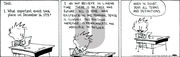 Calvin and Hobbes - Friday February 11, 1994 Comic Strip