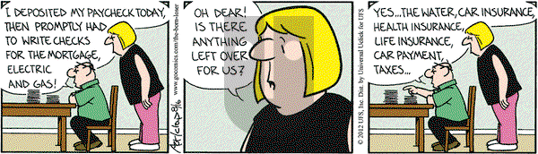 The Born Loser on Thursday August 16, 2012 Comic Strip