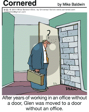 Cornered on Tuesday September 23, 2014 Comic Strip