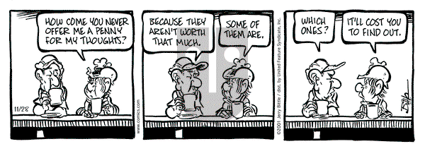 Geech on Friday April 11, 2025 Comic Strip