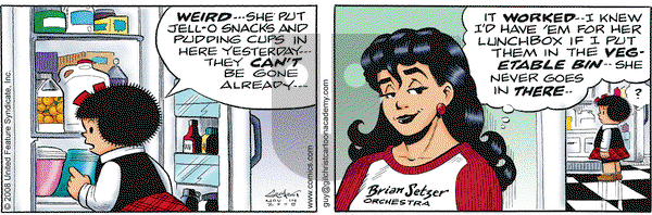 Nancy on Friday November 14, 2008 Comic Strip