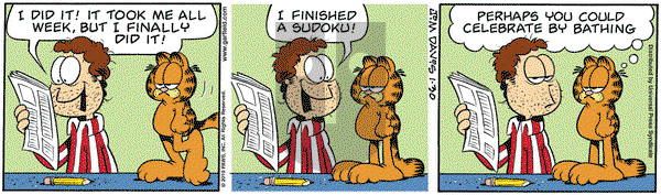 Garfield on Saturday January 30, 2010 Comic Strip