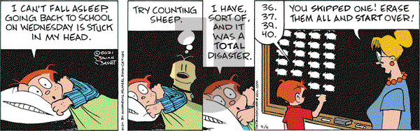 Red and Rover on Monday September 6, 2021 Comic Strip