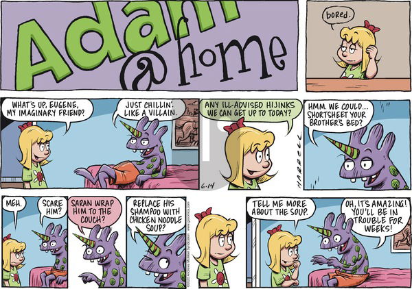 Adam@Home on Sunday June 14, 2020 Comic Strip