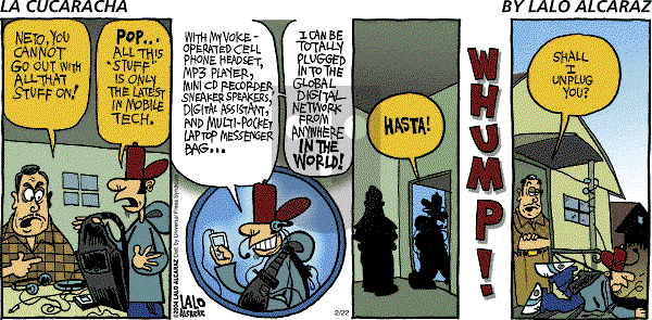 La Cucaracha on Sunday February 27, 2005 Comic Strip