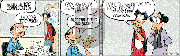 Baldo on Tuesday October 16, 2018 Comic Strip