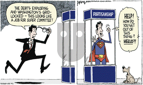 Robert Ariail on Thursday September 22, 2011 Comic Strip