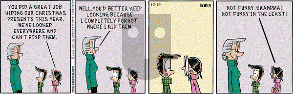 Grand Avenue on Tuesday December 19, 2023 Comic Strip