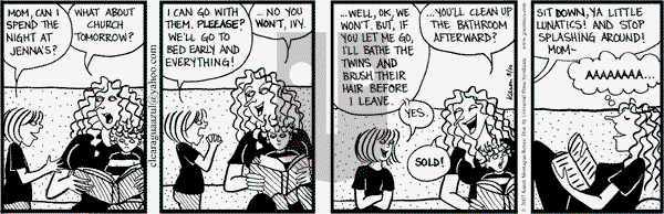 Clear Blue Water on Saturday March 10, 2007 Comic Strip