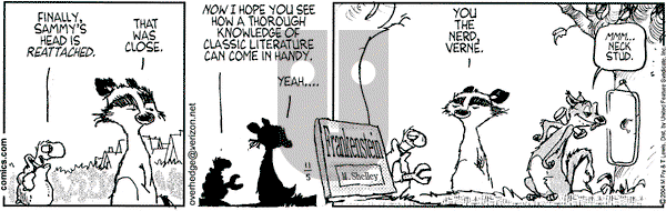Over the Hedge on Friday November 5, 2004 Comic Strip