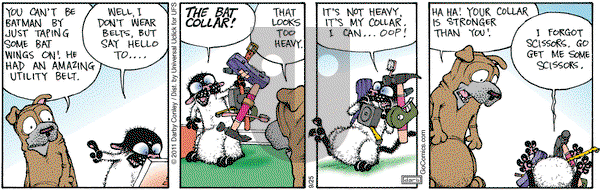 Get Fuzzy on Wednesday September 25, 2013 Comic Strip