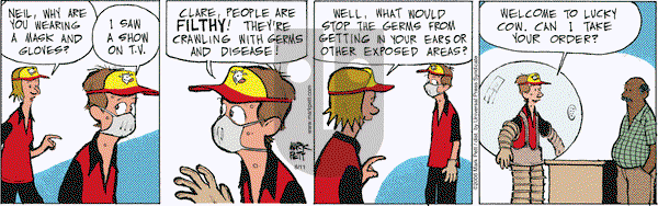 Lucky Cow on Friday August 11, 2006 Comic Strip