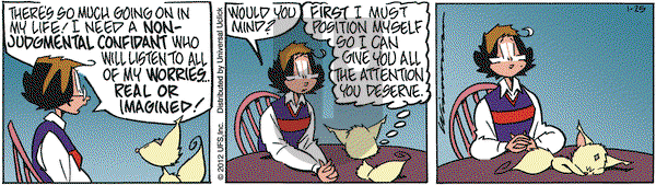 Rose is Rose on Wednesday January 25, 2012 Comic Strip