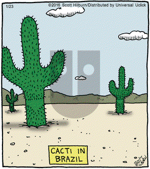 The Argyle Sweater on Saturday January 23, 2016 Comic Strip
