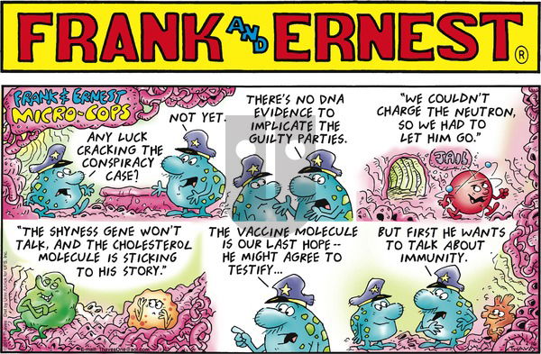 Frank and Ernest on Sunday February 16, 2014 Comic Strip