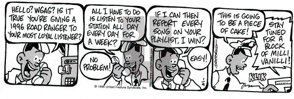 JumpStart on Tuesday January 9, 1996 Comic Strip