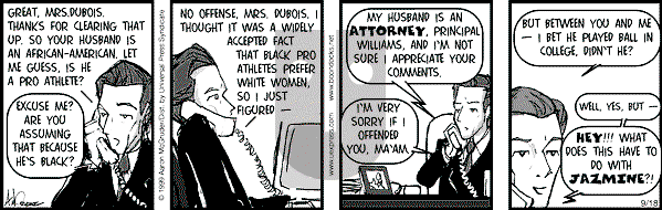 The Boondocks on Saturday April 21, 2007 Comic Strip