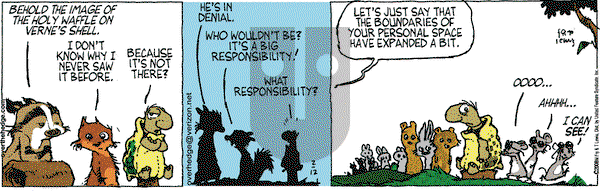 Over the Hedge on Tuesday February 12, 2008 Comic Strip