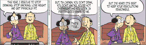 Baldo on Wednesday January 2, 2008 Comic Strip