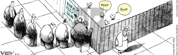 Non Sequitur on Wednesday August 20, 2003 Comic Strip