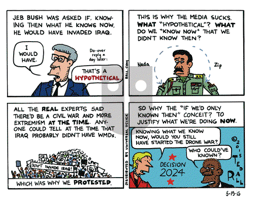 Ted Rall on Friday May 15, 2015 Comic Strip