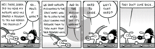 Pearls Before Swine on Tuesday September 27, 2005 Comic Strip