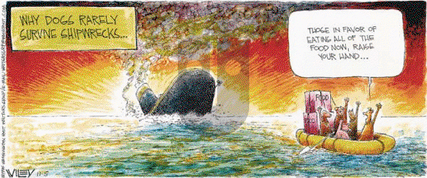 Non Sequitur on Sunday November 5, 1995 Comic Strip