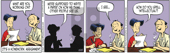 Baldo on Friday February 25, 2005 Comic Strip