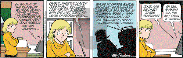 Doonesbury on Friday April 22, 2005 Comic Strip