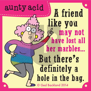 Aunty Acid on Sunday October 5, 2014 Comic Strip