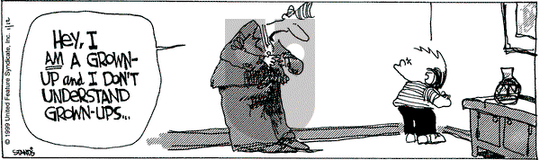 The Buckets on Tuesday January 12, 1999 Comic Strip