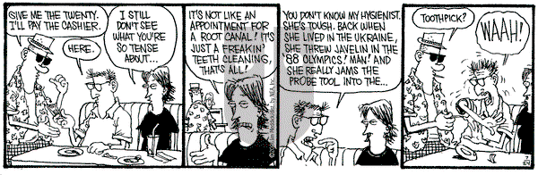 Monty on Monday July 24, 2006 Comic Strip