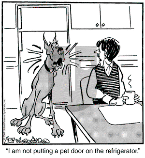 Marmaduke on Friday March 16, 2007 Comic Strip