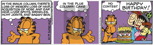 Garfield on Thursday June 19, 2008 Comic Strip