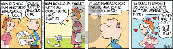Drabble on Thursday July 3, 2014 Comic Strip