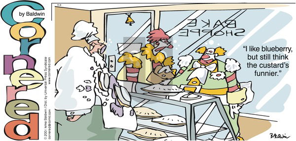 Cornered on Sunday November 4, 2001 Comic Strip