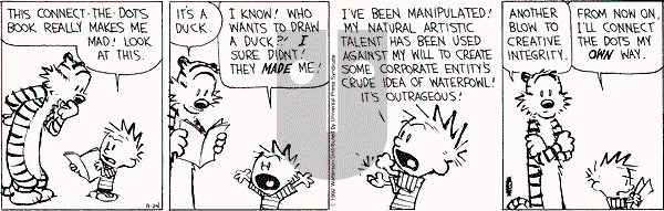 Calvin and Hobbes - Tuesday November 24, 1992 Comic Strip